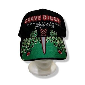 Vintage Autographed Grave Digger Adjustable Hat